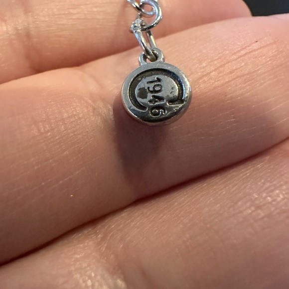 Cato 1946 Red and Silver Necklace with Bold Pendant - Picture 4 of 5